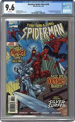 Buy Amazing Spider-Man #430D CGC 9.6 1998 0335915006 • 138.33£