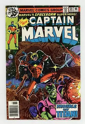 Buy Captain Marvel Mark Jewelers #59MJ FN- 5.5 1978 Low Grade • 3.26£