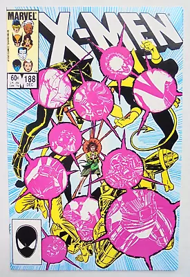 Buy Uncanny X-Men #188 (Marvel, 1984) Rachel Summers Joins 1st Adversary! HIGH GRADE • 6.99£