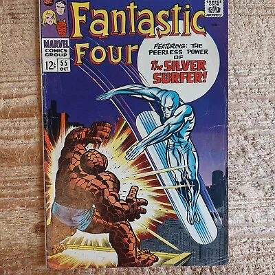 Buy Fantastic Four #55 (1966) Stan Lee / Jack Kirby VG • 59.99£