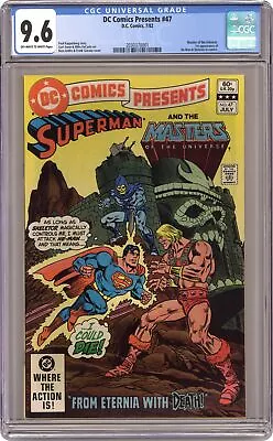 Buy DC Comics Presents #47 1st Printing CGC 9.6 1982 2030370001 1st He-Man And MOTU • 423.25£