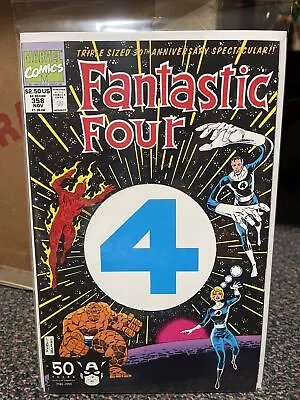 Buy Fantastic Four #358 (1991) 1st App Of Paibok The Power Skrull VF/NM Marvel Comic • 11.63£