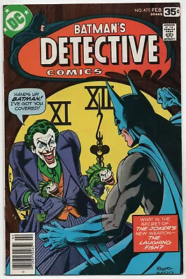 Buy Batman Detective Comics 475 DC 1978 VF Joker Fish • 116.49£