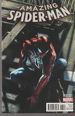 Buy Marvel Comics Amazing Spider-man #3 (2015) 1:25 Dell'otto 1st Print Vf+ • 24.95£