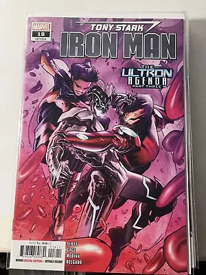 Buy Marvel Comics Tony Stark Iron Man #18 • 5£
