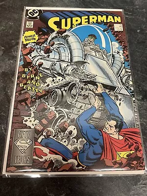 Buy Superman #19 DC Comics 1988 Power Failure Bagged & Boarded • 5.95£