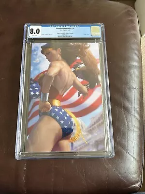 Buy Wonder Woman 750 CGC 8.0 Artgerm Collectibles PUREart Edition - Virgin • 35£