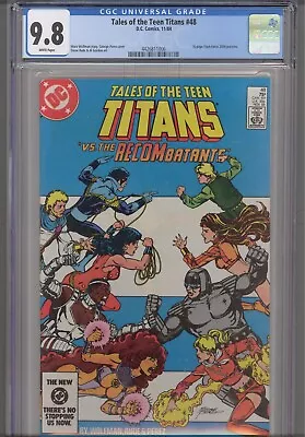 Buy Tales Of The Teen Titans #48 CGC 9.8 1984 DC Comics : George Perez • 51.99£