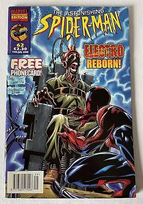 Buy Vintage Issue #62 Marvel Comics The Astonishing SPIDER-MAN Spiderman 2000 • 4.95£