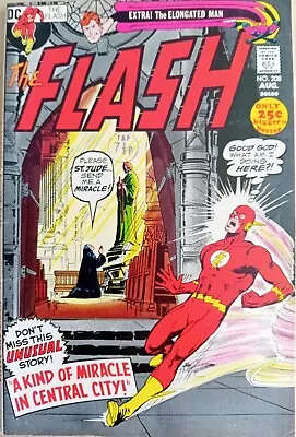 Buy Flash #208 - VG/FN (5.0) - DC 1971 - 25 Cents Giant With A UK Price Stamp • 8.99£