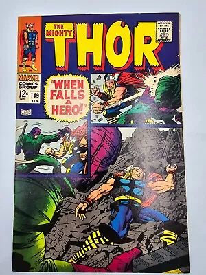 Buy Thor Marvel Comics # 149 Origin Of Black Bolt And The Inhumans • 59.01£