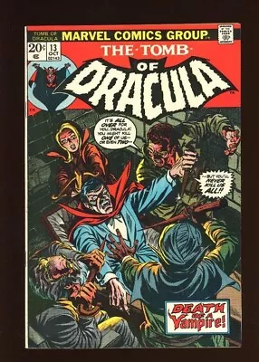 Buy Tomb Of Dracula 13 VF 8.0 High Definition Scans *b19 • 81.54£