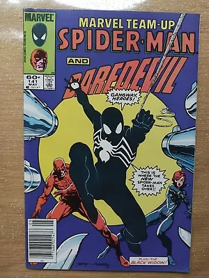 Buy Marvel Team Up 141.  Spiderman 1st Black Costume And Daredevil, Black Widow • 35£