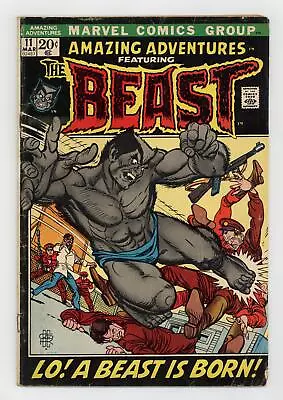 Buy Amazing Adventures #11 GD/VG 3.0 1972 1st App. Beast In Mutated Form • 65.24£