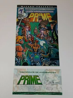 Buy Prime #1/2 Malibu Press Ultraverse Wizard Exclusice W/COA Never Read High Grade! • 7.32£