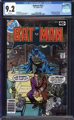 Buy Batman #313 Cgc 9.2 White Pages // 1st Appearance Of Tim Fox Dc 1979 • 132.02£