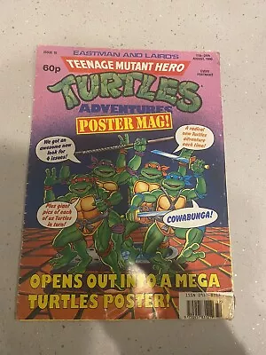 Buy Teenage Mutant Hero Ninja Turtles Adventures Comic Issue 15 TMNT • 6£