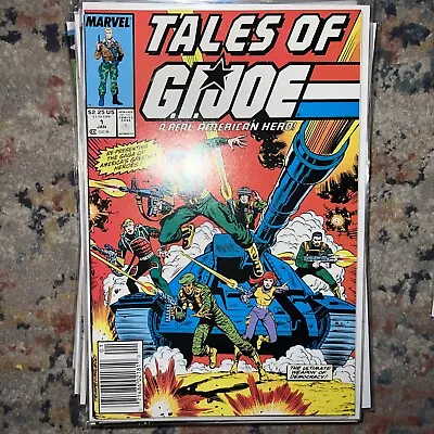 Buy TALES OF GI JOE #1 NM- High Grade 1987 A Real American Hero MARVEL COMICS • 15.52£