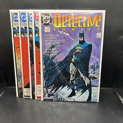 Buy Detective Comics 5-issue Lot. Issue #’s 600 651 654 655 & 656. DC (A38)(40) • 15.55£
