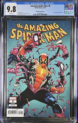 Buy Amazing Spider-Man #8 (10/2022) - 1:25 Patrick Gleason Variant CGC 9.8 - Marvel • 64.35£