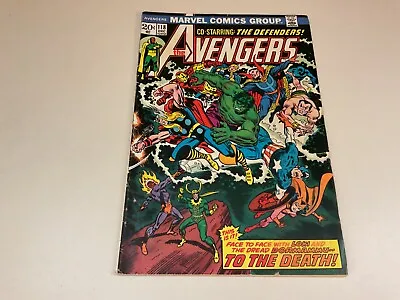 Buy Vintage Bronze Age 1973 The Avengers #118 Co-Starring The Defenders! Comic Fine • 11.65£