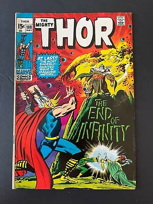 Buy Thor #188 - The End Of Infinity! (Marvel, 1962) F/VF • 14.62£