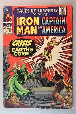 Buy Tales Of Suspense #87 ~ Featuring: Iron Man & Captain America ~ *1967* Stan Lee • 11.45£