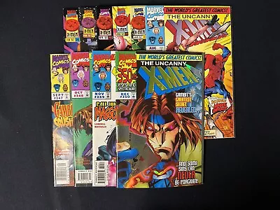 Buy Uncanny X-Men #341-350 Magento, Spider-Man, Phalanx & Gambit - Traitor -10 Books • 77.66£