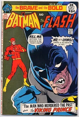 Buy Brave And The Bold 99 VF- 7.5 1972 Batman Flash Neal Adams • 19.42£