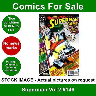 Buy DC Superman Vol 2 #146 Comic - VG/FN+ 01 July 1999 • 3.49£