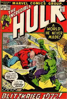 Buy Incredible Hulk, The #155 VG; Marvel | Low Grade - Archie Goodwin - We Combine S • 12.42£