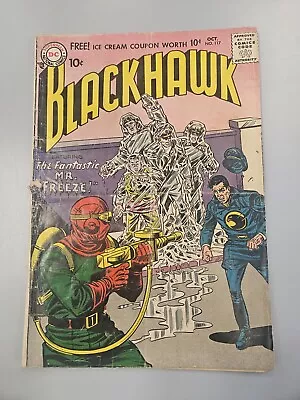 Buy Blackhawk #117 (1957, DC Comics) 1st Mr Freeze Prototype For Batman Villain • 116.69£