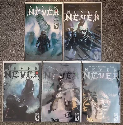 Buy NEVER NEVER Full Set #1-5 Heavy Metal Comics Virus Adult 2021 Peter Pan Horror • 22.50£