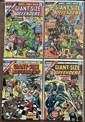 Buy Giant-size Defenders #1-3 & 5 Marvel Comics Lot • 97.08£