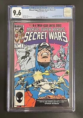 Buy Marvel Super Heroes Secret Wars 7 1984 CGC 9.6 • 69.89£