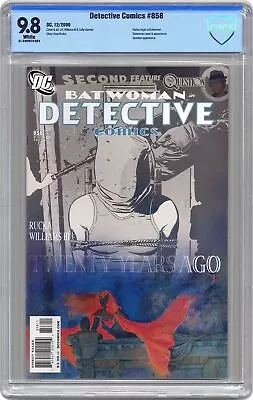 Buy Detective Comics #858A Williams CBCS 9.8 2009 21-242F872-024 • 68.34£