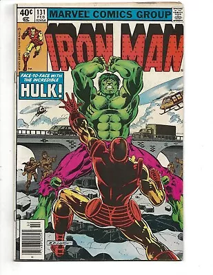 Buy IRON MAN #131 132 133 CLASSIC HULK CONFRONTATION COVER (1979) Newsstand • 19.41£