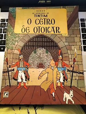 Buy Tintin Album Portuguese Brazilian Comics 1970 O Cetro De Otokar Hergé RARE OLD • 24.99£