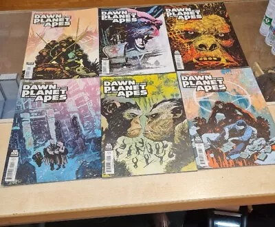 Buy Dawn Of The Planets Of The Apes 1-6 2015 Comics CG W27 • 7.99£