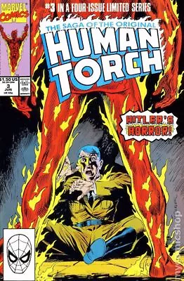 Buy Saga Of The Original Human Torch #3 FN 1990 Stock Image • 2.10£