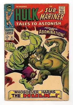 Buy Tales To Astonish #91 GD+ 2.5 1967 • 28.01£
