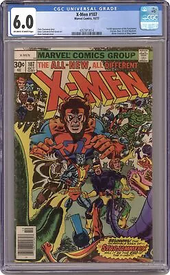 Buy Uncanny X-Men #107 CGC 6.0 1977 4357813014 1st Full App. Starjammers • 116.49£