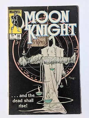 Buy Moon Knight #38 - Final Original Series Issue, 1984, Marvel Comic • 28£