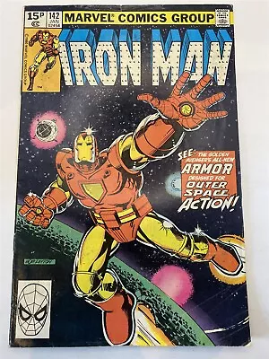 Buy INVINCIBLE IRON MAN #142 UK Price Marvel Comics 1981 VG • 3.95£