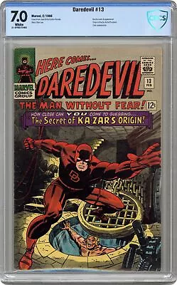 Buy Daredevil #13 CBCS 7.0 1966 21-2FFD315-003 • 159.20£