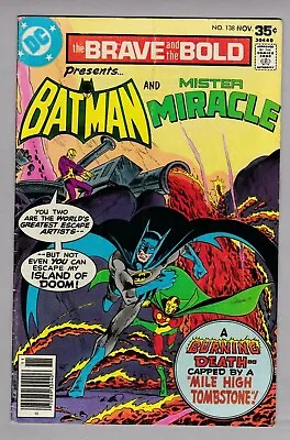 Buy Brave And The Bold #138 (Nov 1977) - Batman & Mister Miracle / AAU Shuperstar ! • 1.55£