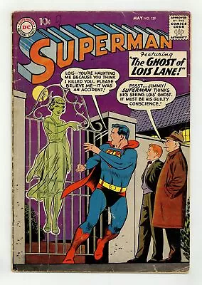 Buy Superman #129 VG- 3.5 1959 1st App. And Origin Lori Lemaris • 85.43£