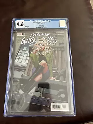 Buy Spider-Gwen: GwenVerse 1 CGC 9.6 Land Variant • 35£