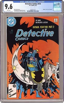 Buy Detective Comics #576 CGC 9.6 1987 4044711011 • 93.19£