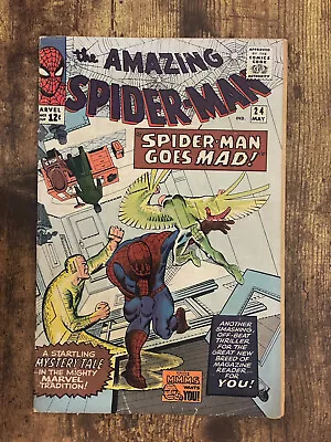 Buy Amazing Spider-Man #24 - Mysterio App - Marvel 1965 • 30.29£